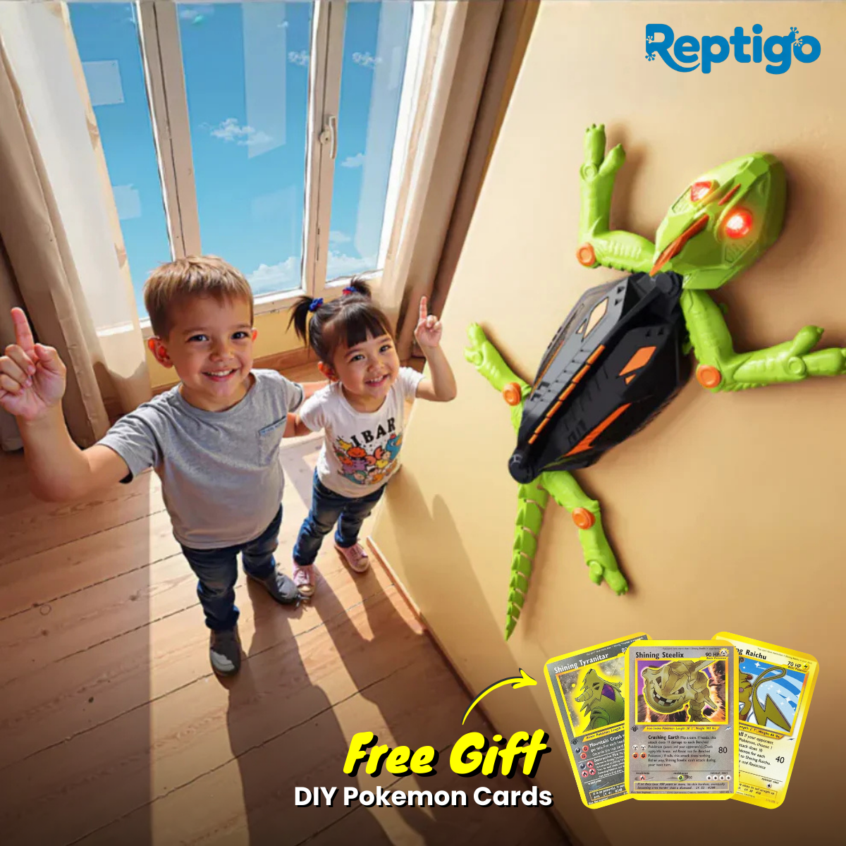 Reptigo™ Wall Crawler Gecko